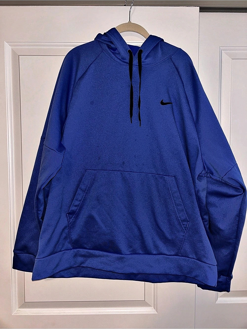 Nike Blue Athletic Hoodie Size Medium
